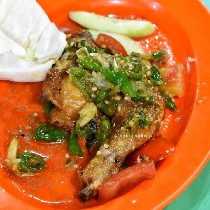 Ayam Pecak Paha Tanpa Nasi