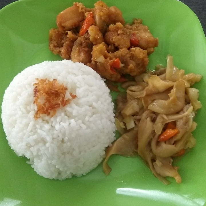 Ayam Pecok Ca Jamur