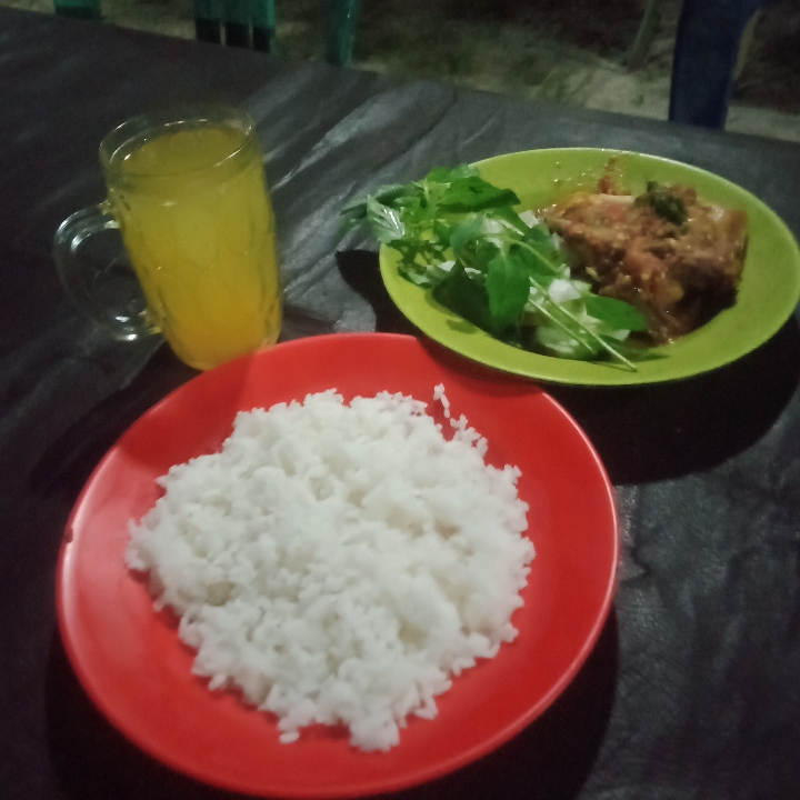 Ayam Penyet   Jeruk