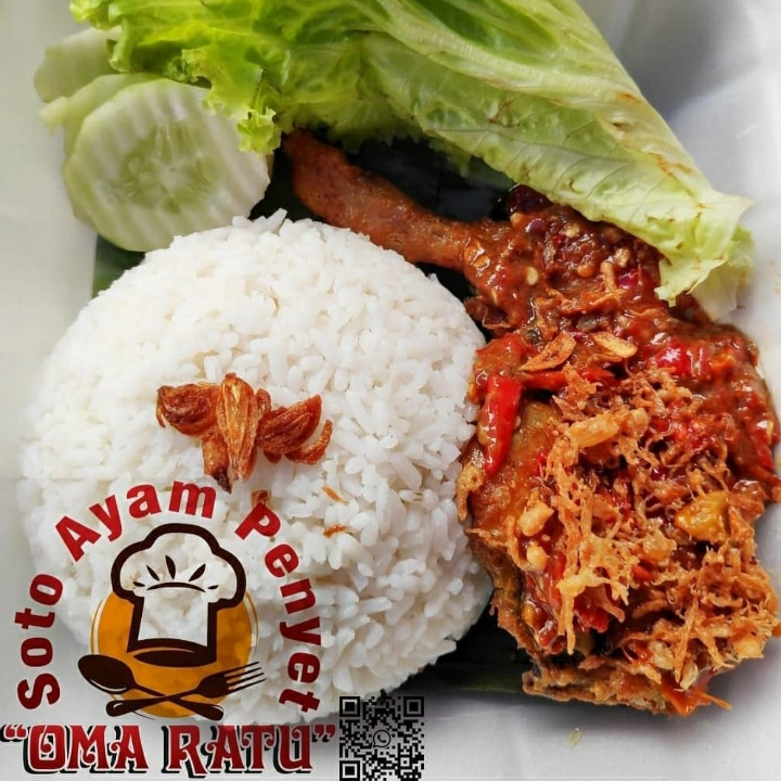 Ayam Penyet Cabe Ijo