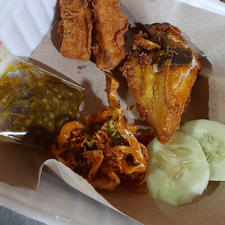 Ayam Penyet Mini Tanpa Nasi