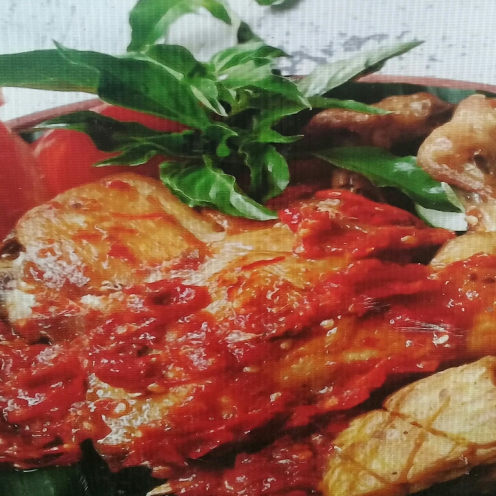 Ayam Penyet Sambal Ijo