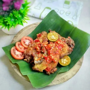 Ayam Penyet Sambal Korek