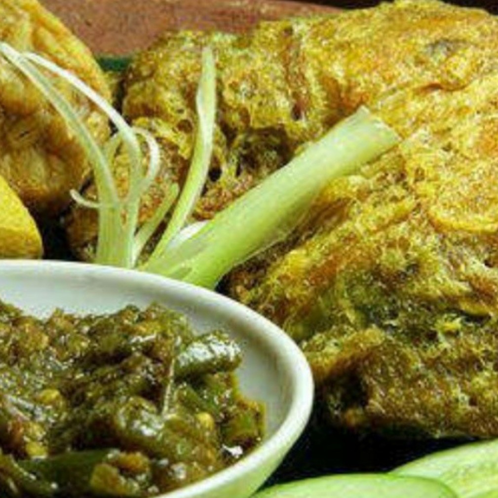 Ayam Pop Sambal Hijau Paket Nasi