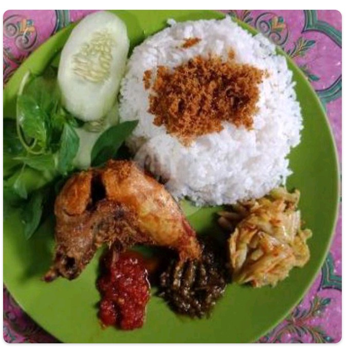 Ayam Sinjay Plus Nasi