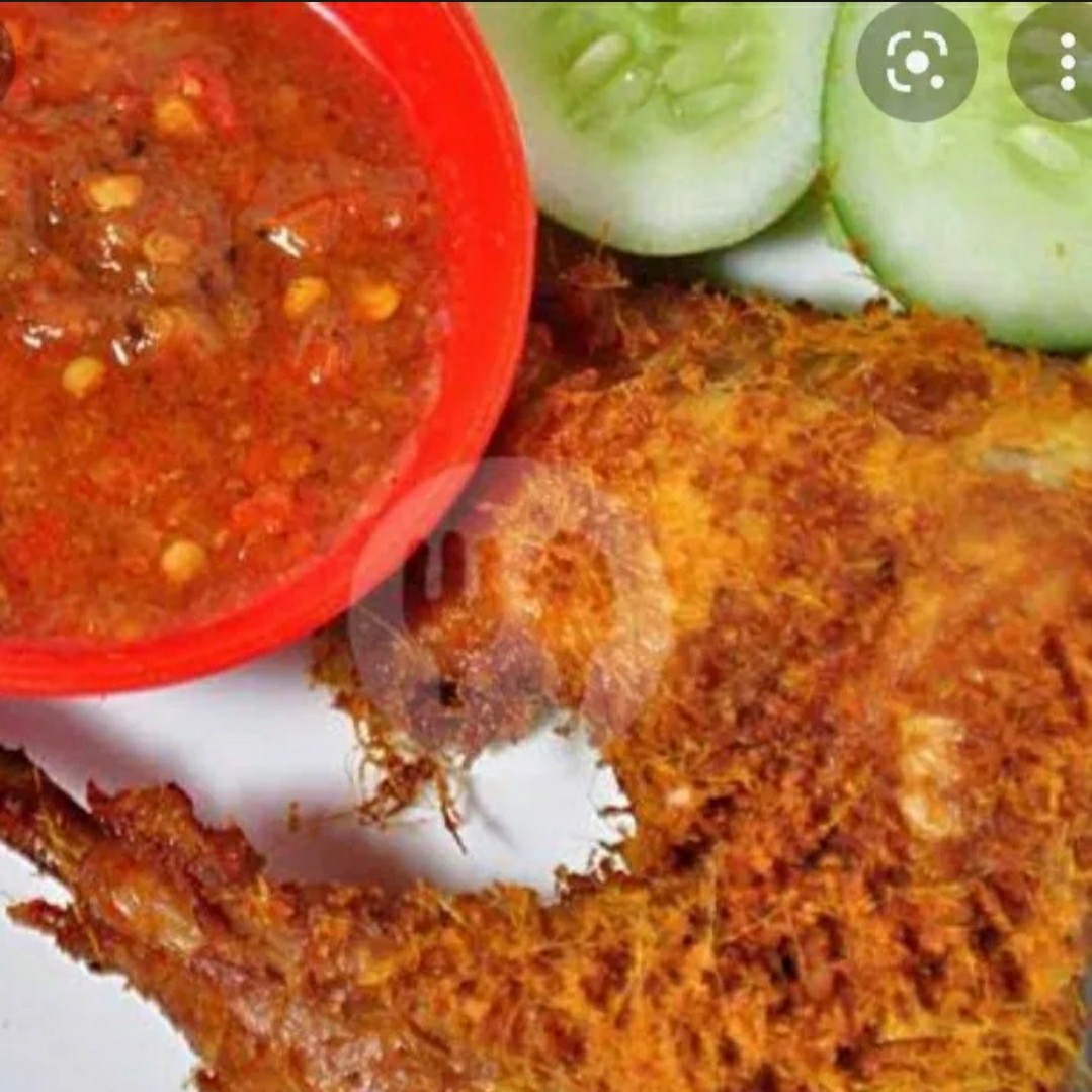 Ayam Srondeng Sambal Merah Jumbo