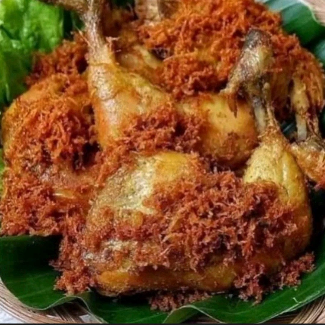 Ayam Srundeng - Ayam Kampung Kalasan