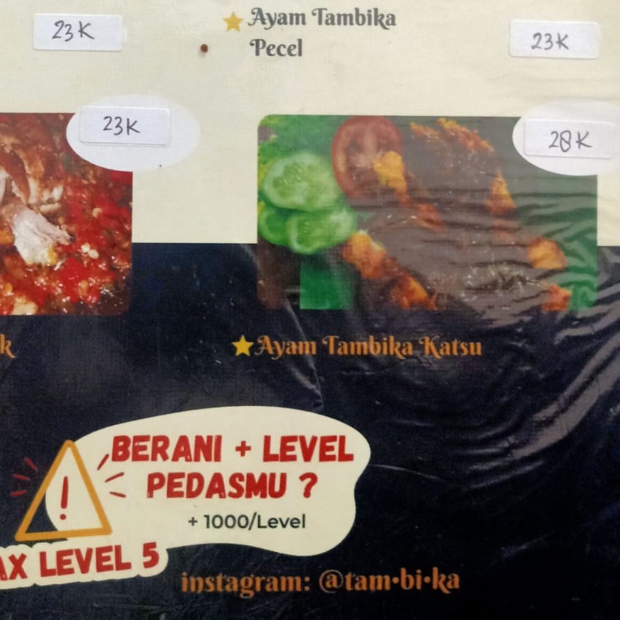 Ayam Tambika Pedas Manis