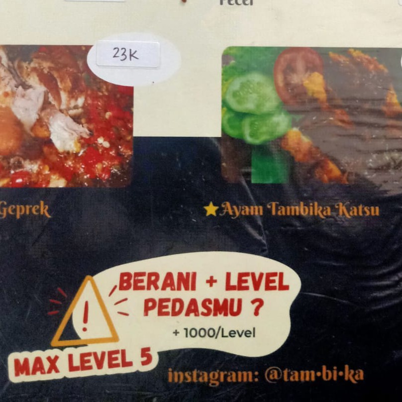 Ayam Tambika Saus Padang