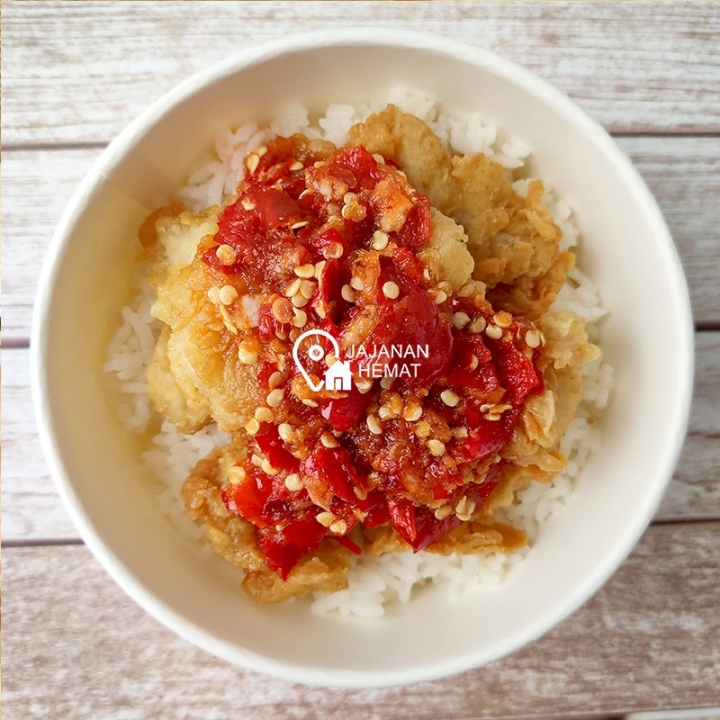 Ayam geprek siaga 1 Rice Bowl