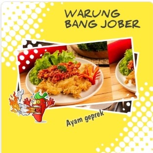 Ayam geprek Bang Jober