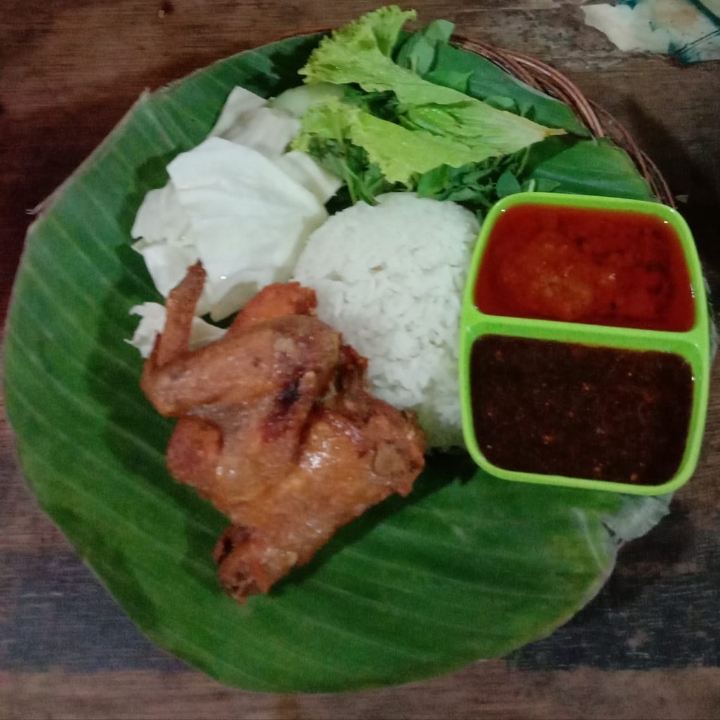 Nasi ayam kampung perporsi