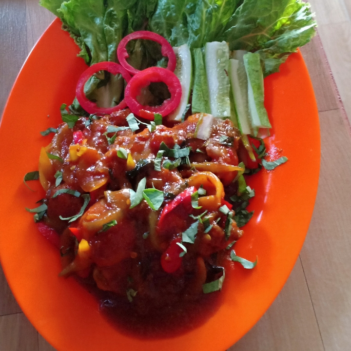 Ayam saus asam manis