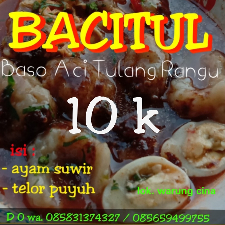 BACITUL  Baso Aci Tulang Rangu