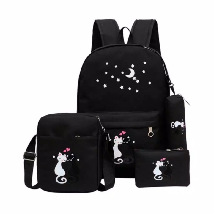 BACKPACK FASHION MIAW TANPA GANTUNGAN 2