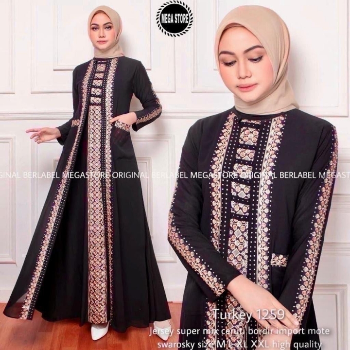 BAJU ABAYA MUSLIMAH