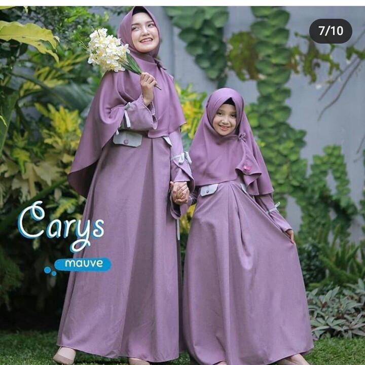 BAJU GAMIS SYAREE UK 7-10 MERK CARYS PER UNIT 2