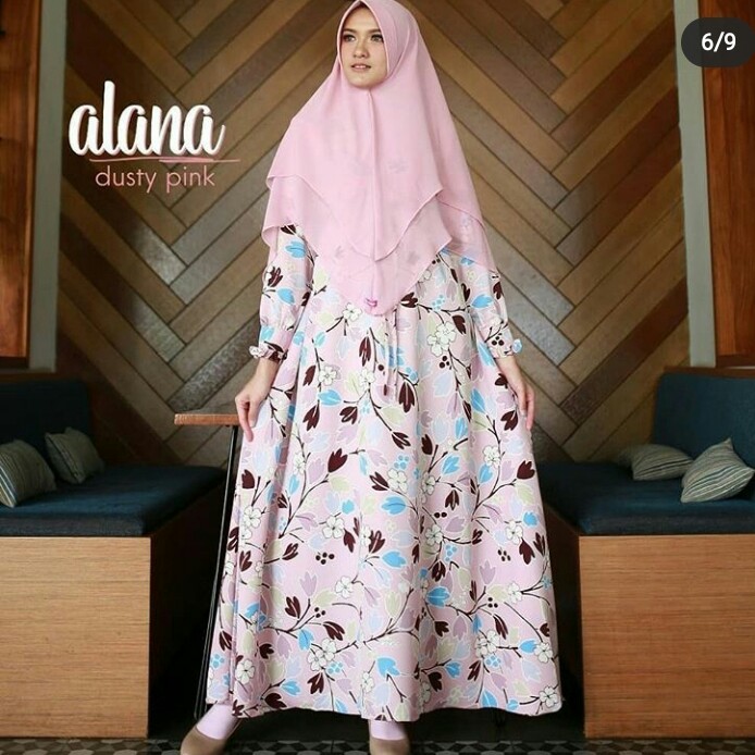 BAJU GAMIS SYAREE MERK ALANA PER UNIT 2