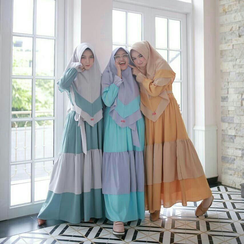 BAJU GAMIS SYAREE MERK ALEA PER UNIT 2