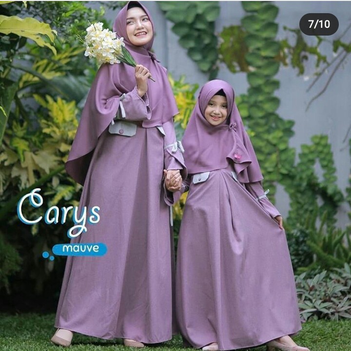 BAJU GAMIS SYAREE MERK CARYS PER UNIT 3