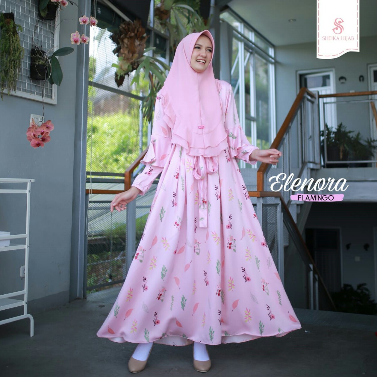 BAJU GAMIS ELENORA  GAMIS SYAREE 3