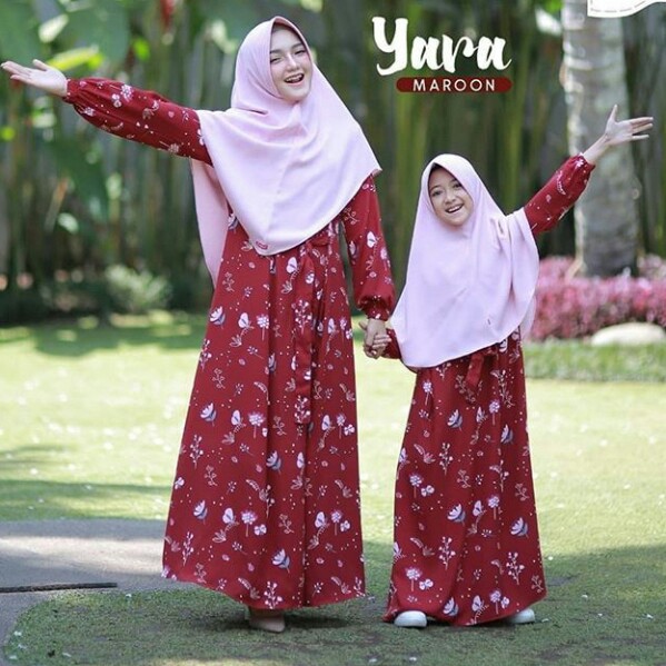 BAJU GAMIS SYAREE MERK YARA PER UNIT 3