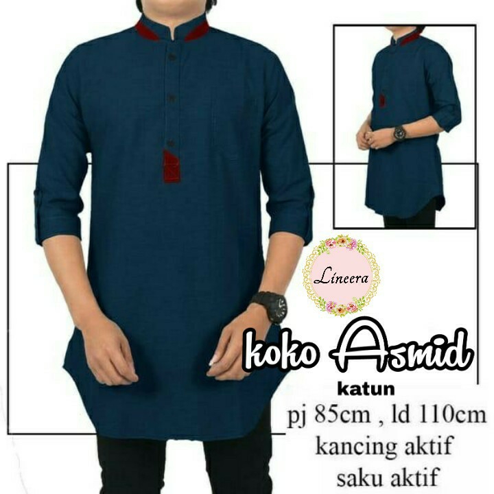 BAJU KOKO PRIA DEWASA ASMID