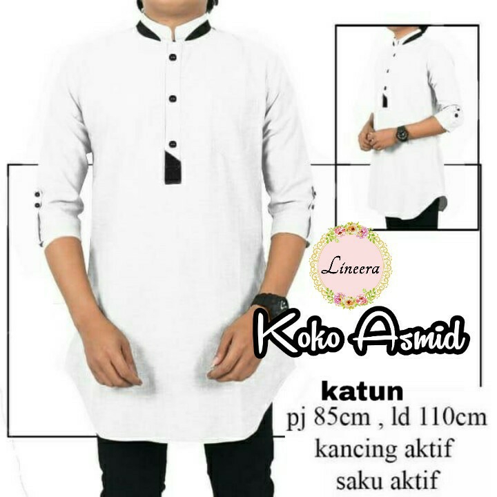 BAJU KOKO PRIA DEWASA ASMID