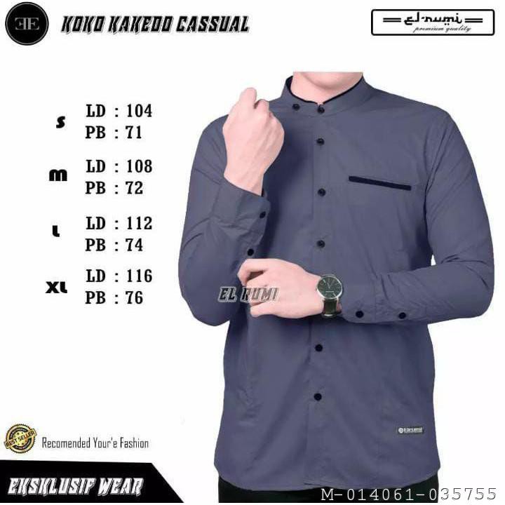 BAJU KOKO PRIA LENGAN PANJANG 3