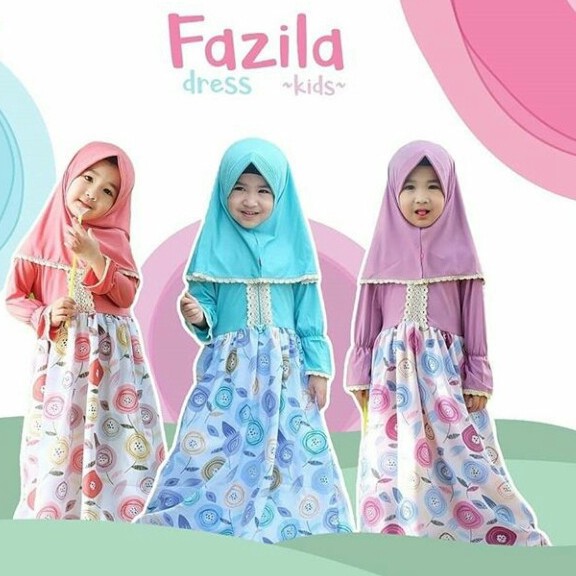 BAJU MUSLIM UK 3  5 MERK FAZILA PER UNIT