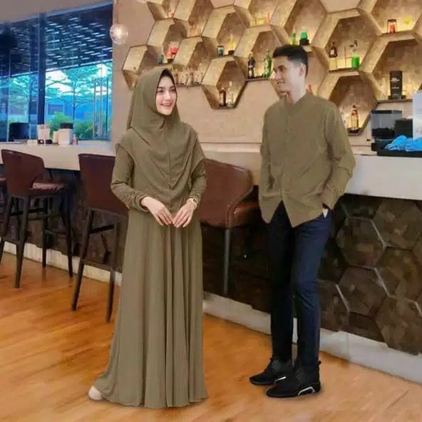 BAJU PASANGAN MUSLIM TERLARIS MAYRA SYARI WENELA COUPLE SET TERMURAH