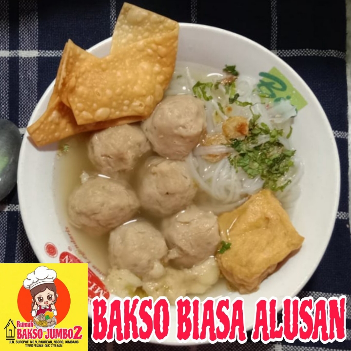 BAKSO BIASA ALUSAN