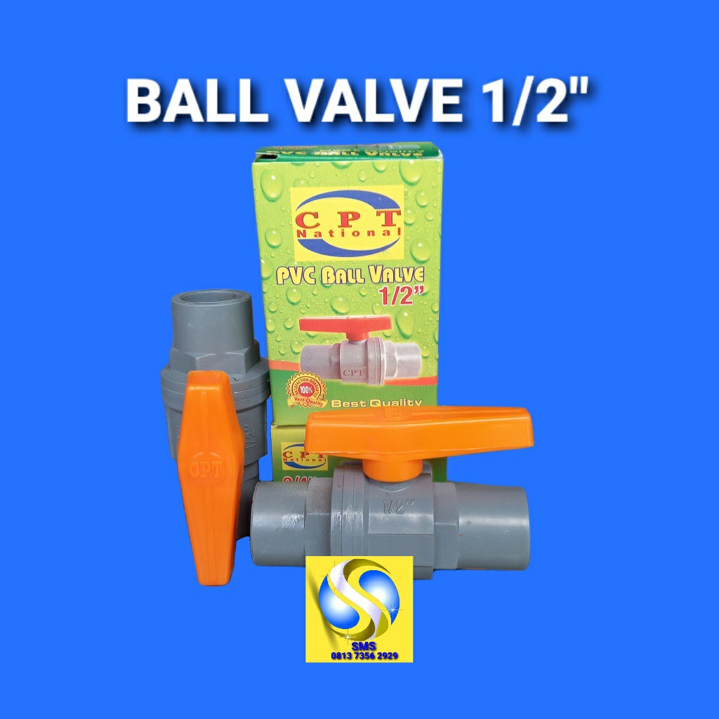 BALL VALVE PVC CPT NATIONAL