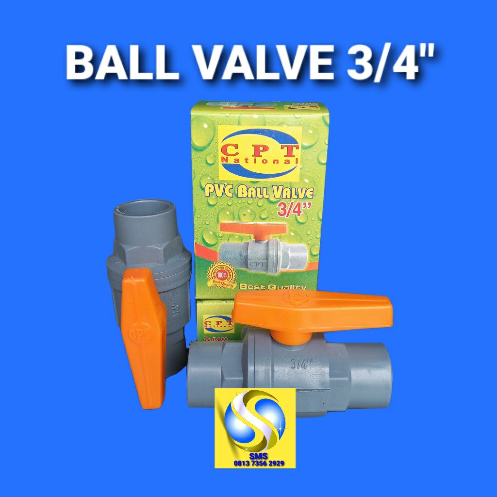 BALL VALVE PVC CPT NATIONAL