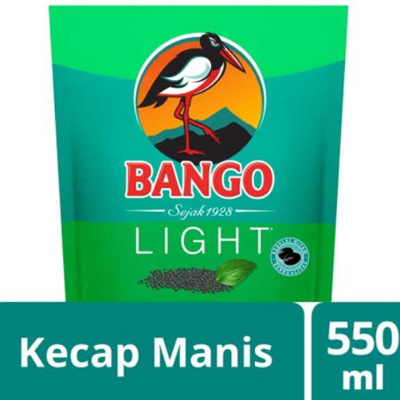 BANGO KECAP MANIS LIGHT KEMASAN POUCH