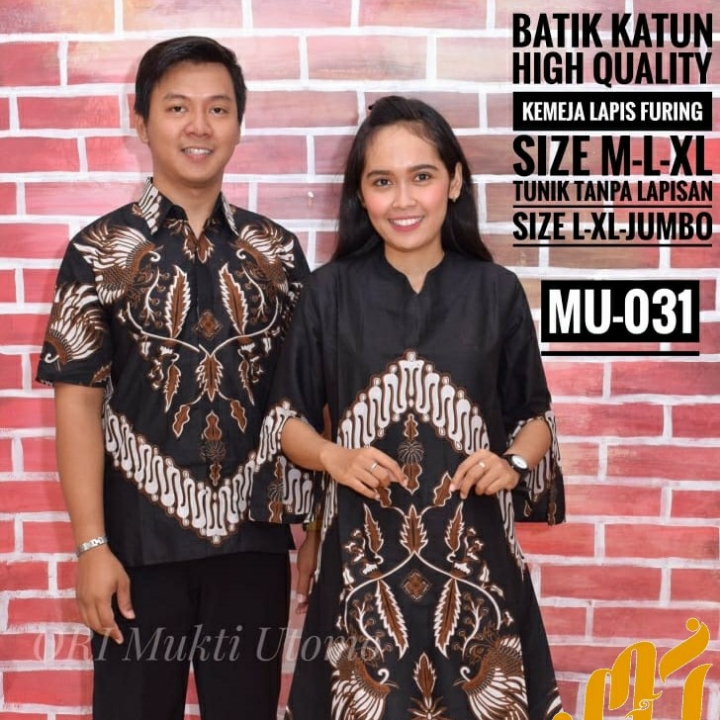 BATIK COUPLE ORI MUKTI UTOMO - MU 031