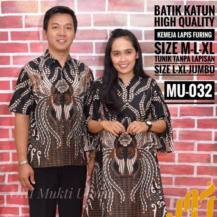 BATIK COUPLE ORI MUKTI UTOMO - MU 032