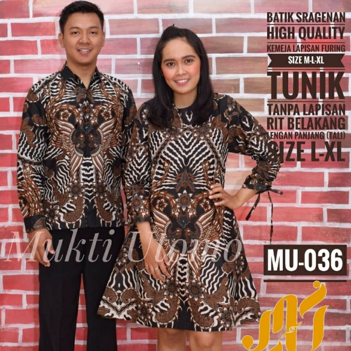 BATIK COUPLE ORI MUKTI UTOMO - MU 036