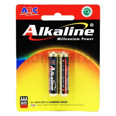 BATERAI ALKALINE AAA ISI 3