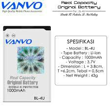 BATTERY VANVO BL-4U