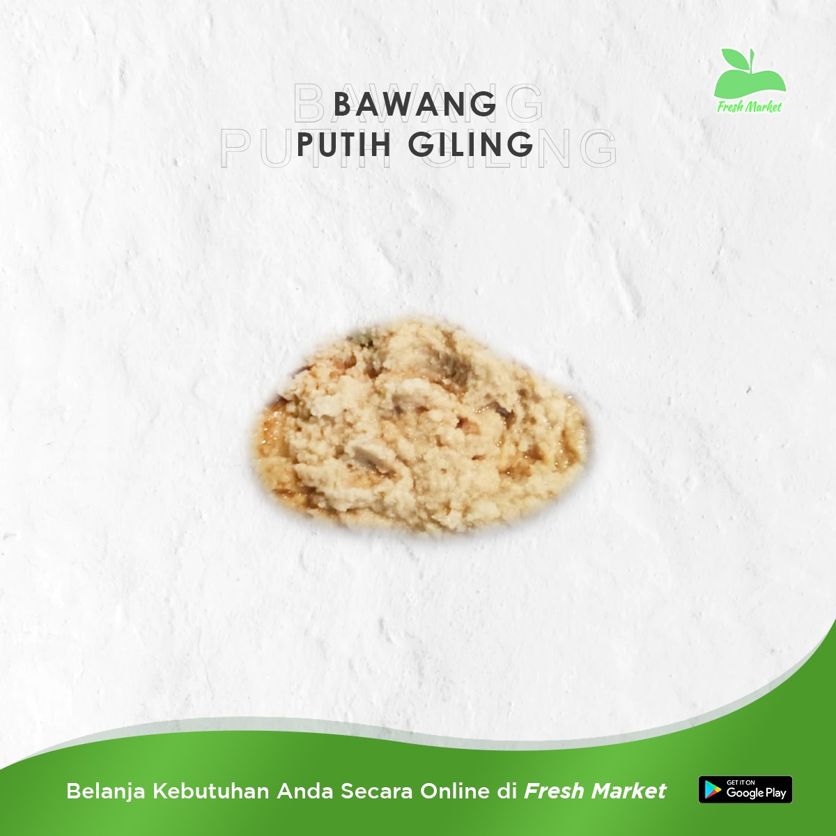 BAWANG PUTIH GILING 250 GRAM