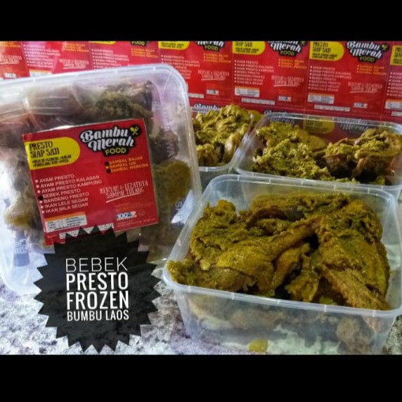 BEBEK PRESTO Frozen Bumbu Laos