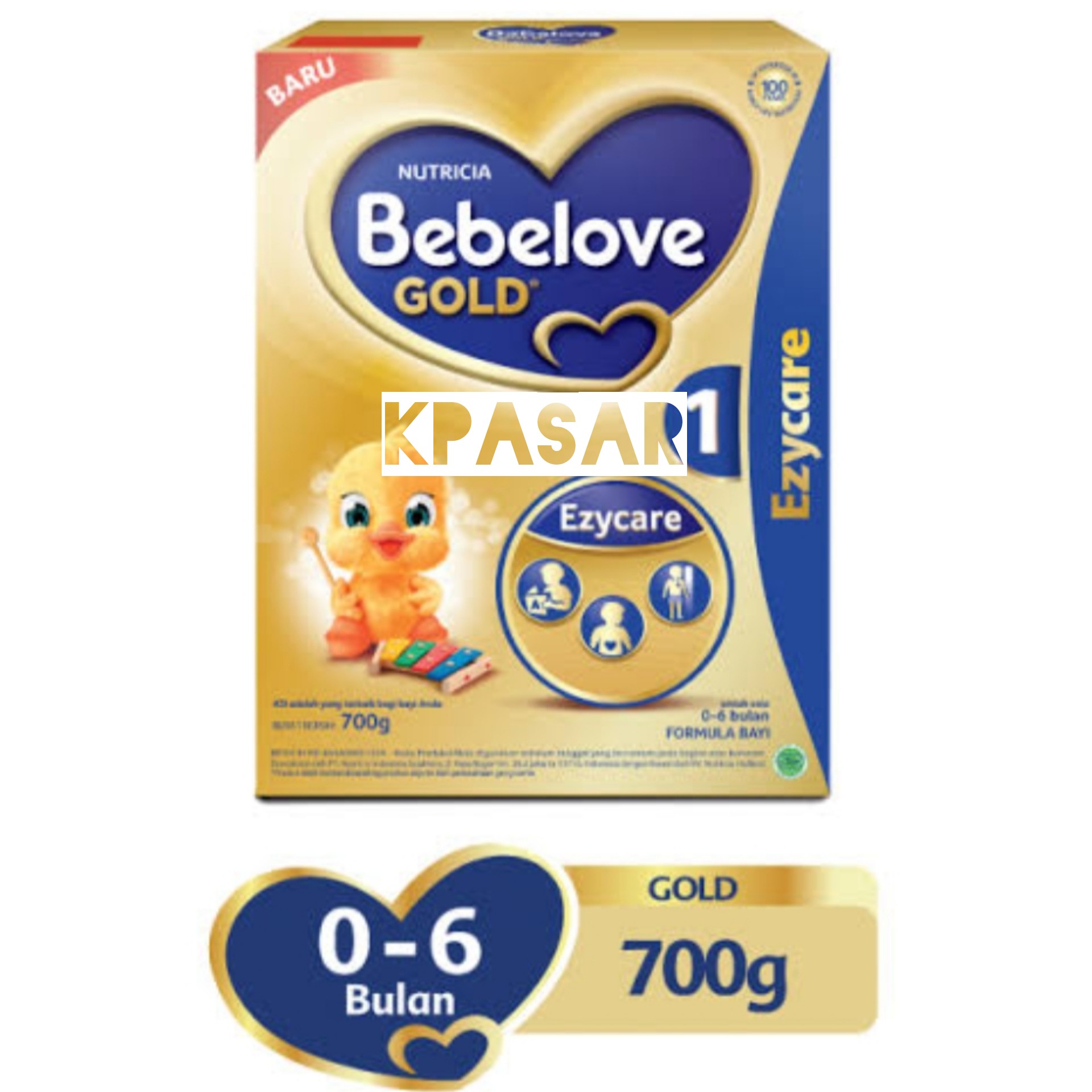 BEBELOVE GOLD 0-6 BULAN