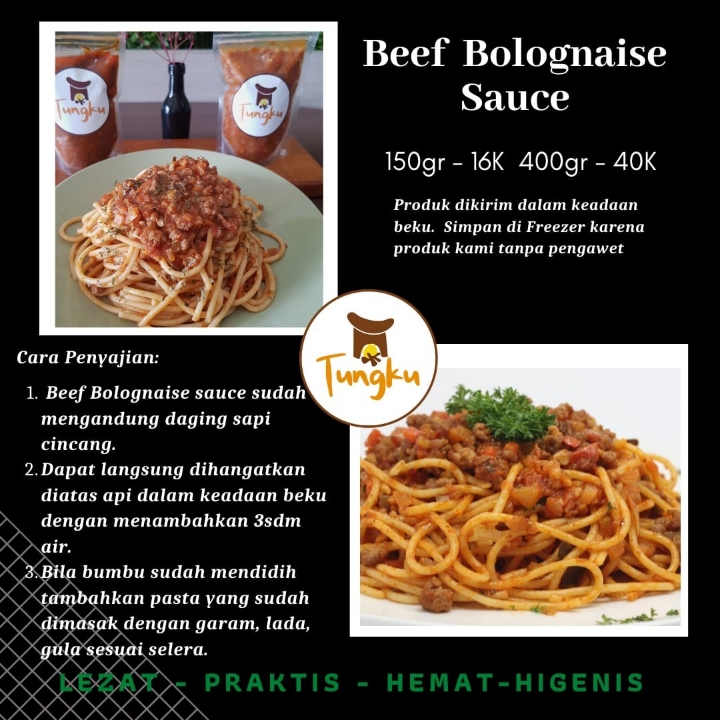 BEEF BOLOGNAISE SAUCE