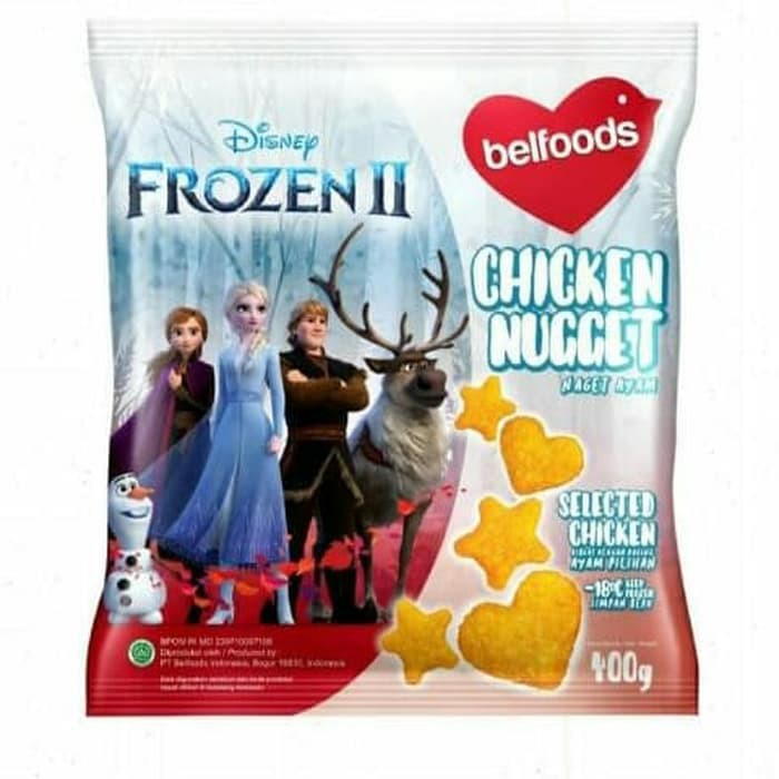 BELFOOD FAVORITE CHICKEN NUGGET FROZEN 400GR