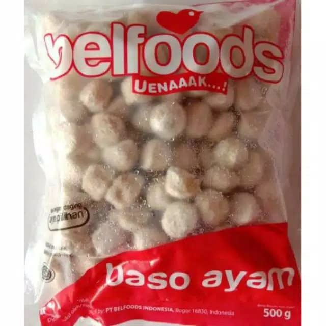 BELFOODS BAKSO AYAM MINI 500GR 2