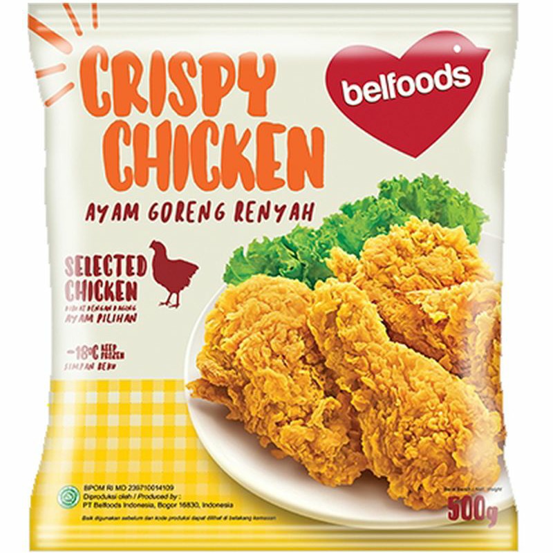 BELFOODS FAVORITE AYAM GORENG RENYAH 500GR