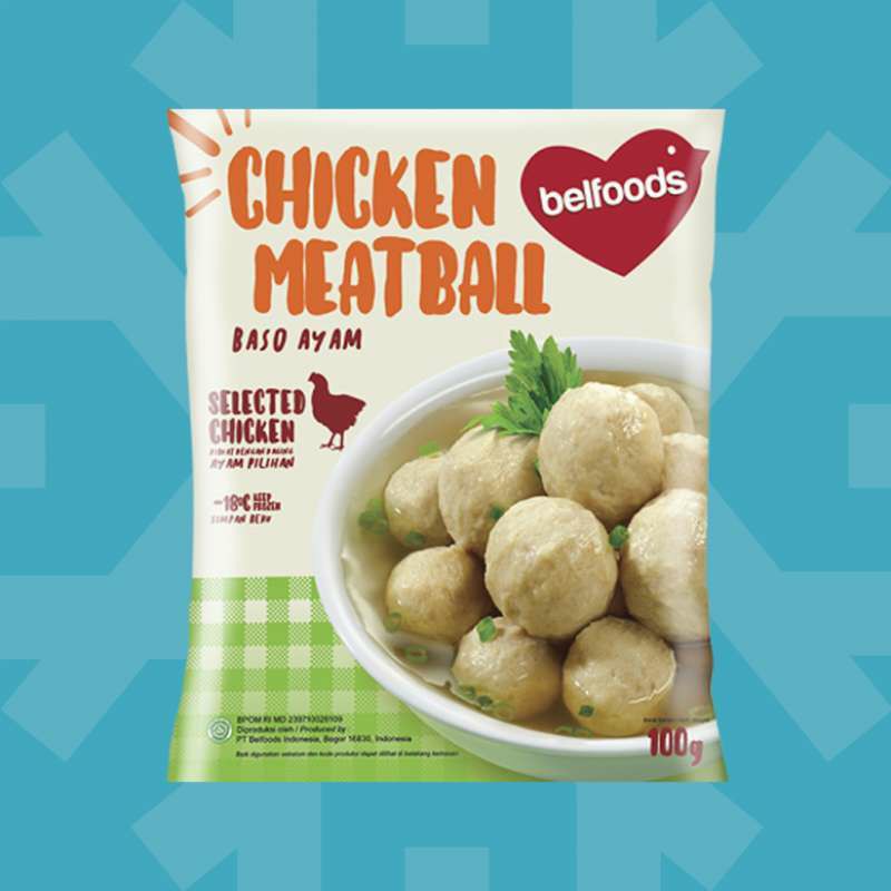 BELFOODS FAVORITE BAKSO AYAM MT 100GR 2