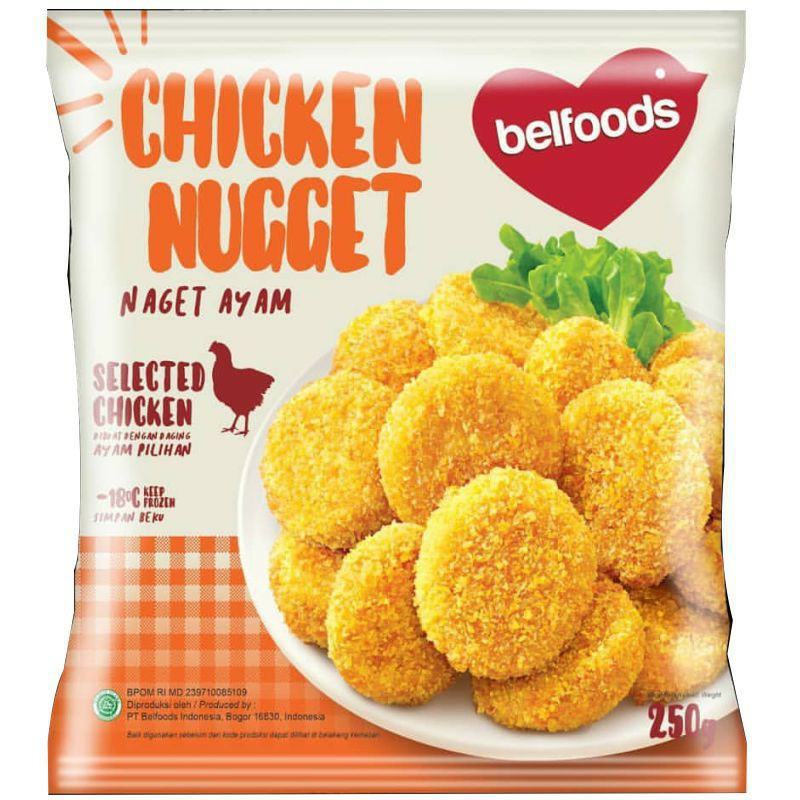 BELFOODS FAVORITE CHICKEN NUGGET 250GR