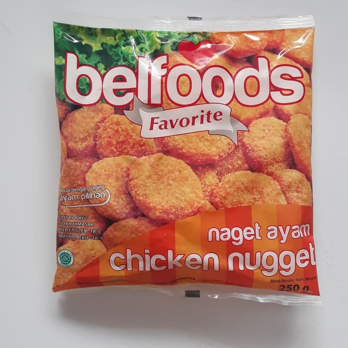 BELFOODS FAVORITE CHICKEN NUGGET 250GR 3